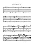 Kanon und Gigue in D (Orgel-Transkription)