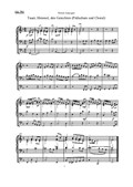 Tauet, Himmel, den Gerechten (Präludium und Choral, Österreichische Melodiefassung)