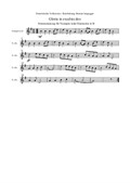 Gloria in excelsis deo (Stimmenauszug für Trompete (oder Klarinette) in B)